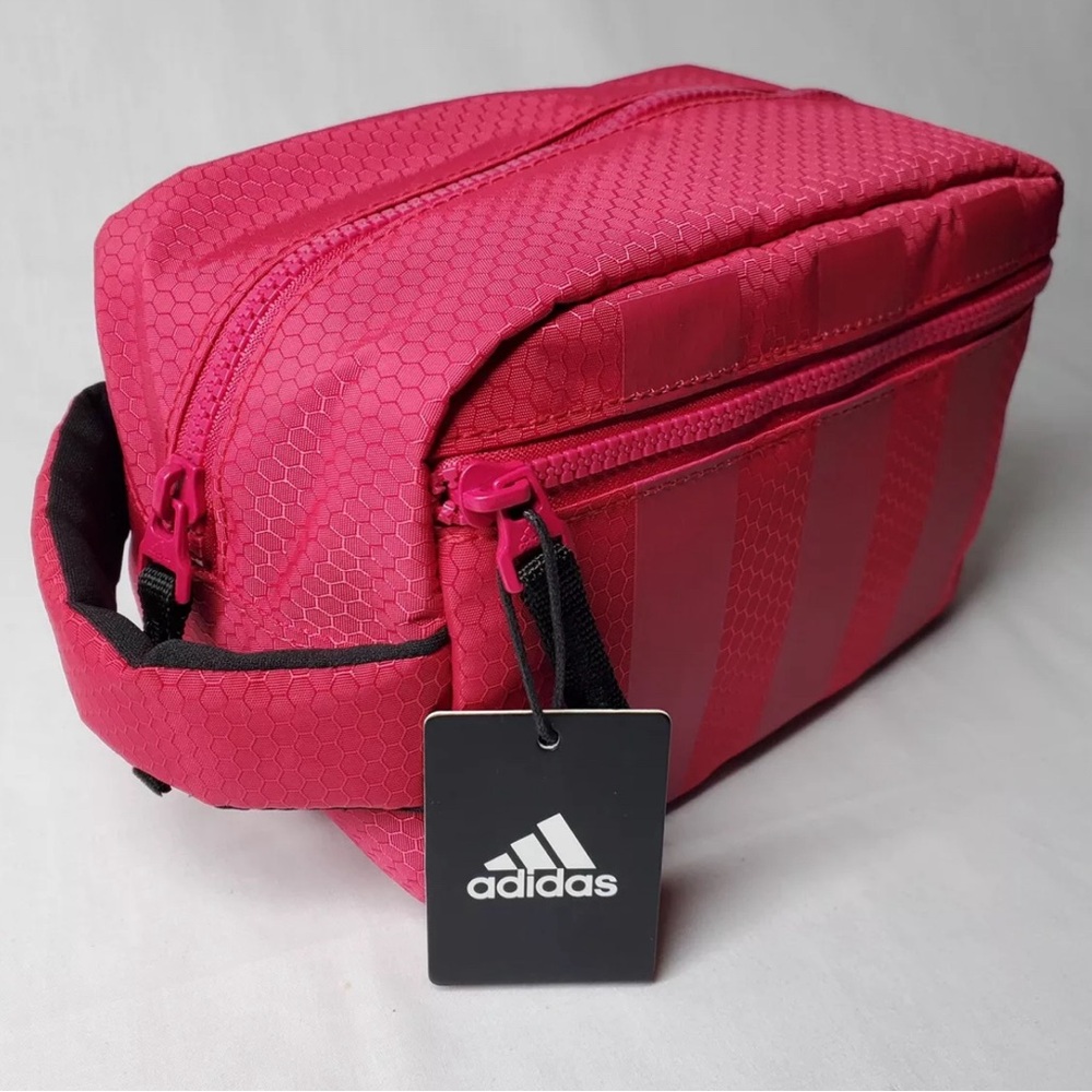 Adidas Unisex Team Toiletry Kit, Bold Pink. #1